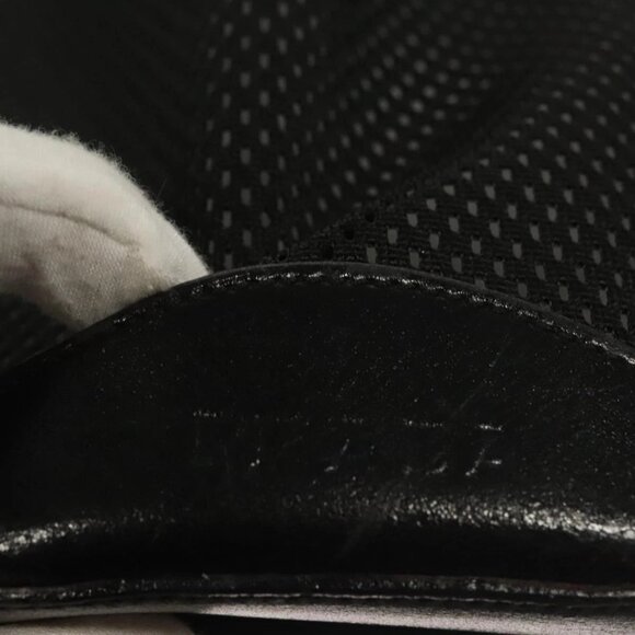 PRADA Tote Bag Nylon Black Silver Auth - Picture 12 of 15